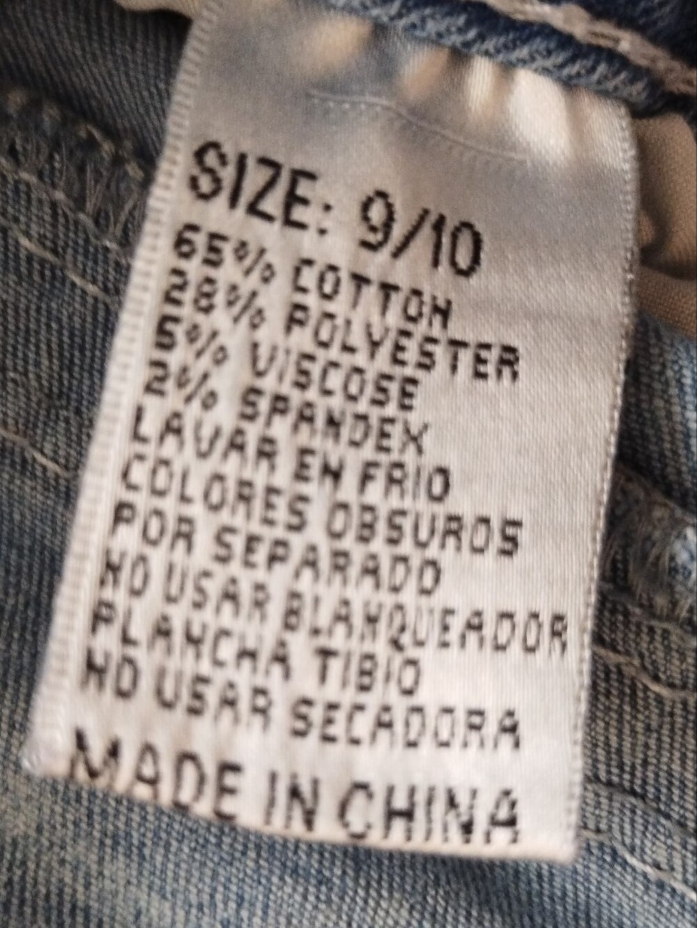 SKY Y2K Jeans Bootcut Embellished Pockets Denim Stretch Womens Size 9/10 - Picture 6 of 8